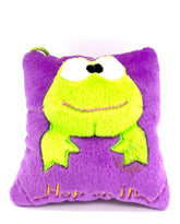 Door Hanger With Frog And Hop On In on Front And Rear End And Stay Out On Back - TheRealThreads